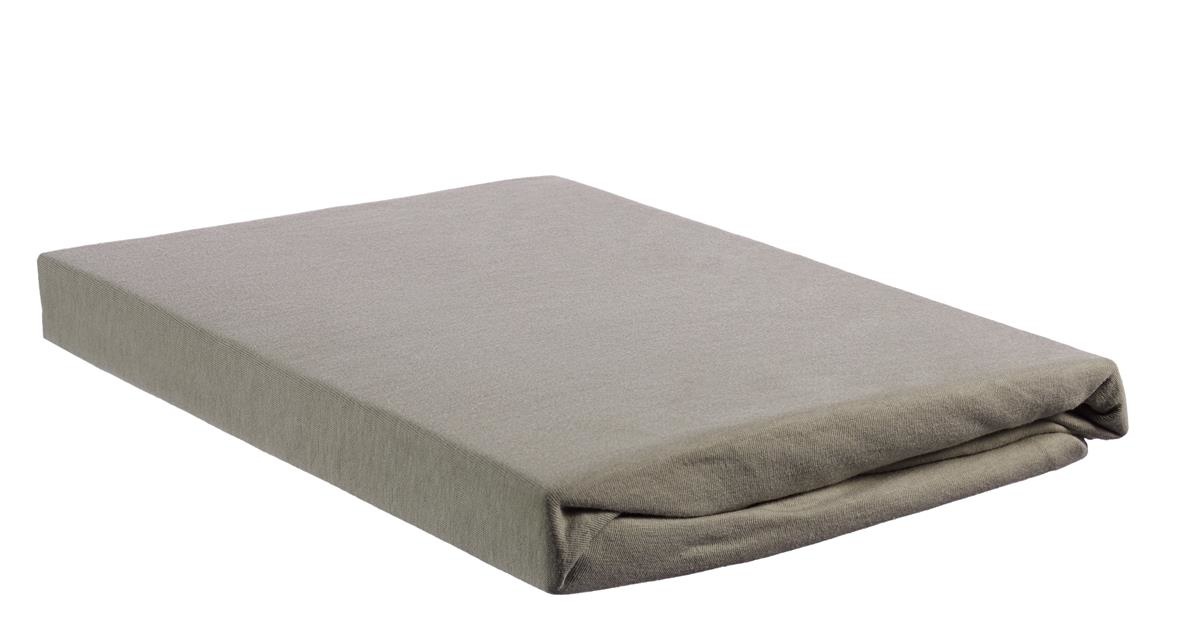Percale Topper Hoeslaken - Taupe