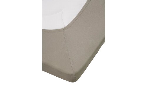 Percale Topper Hoeslaken - Taupe