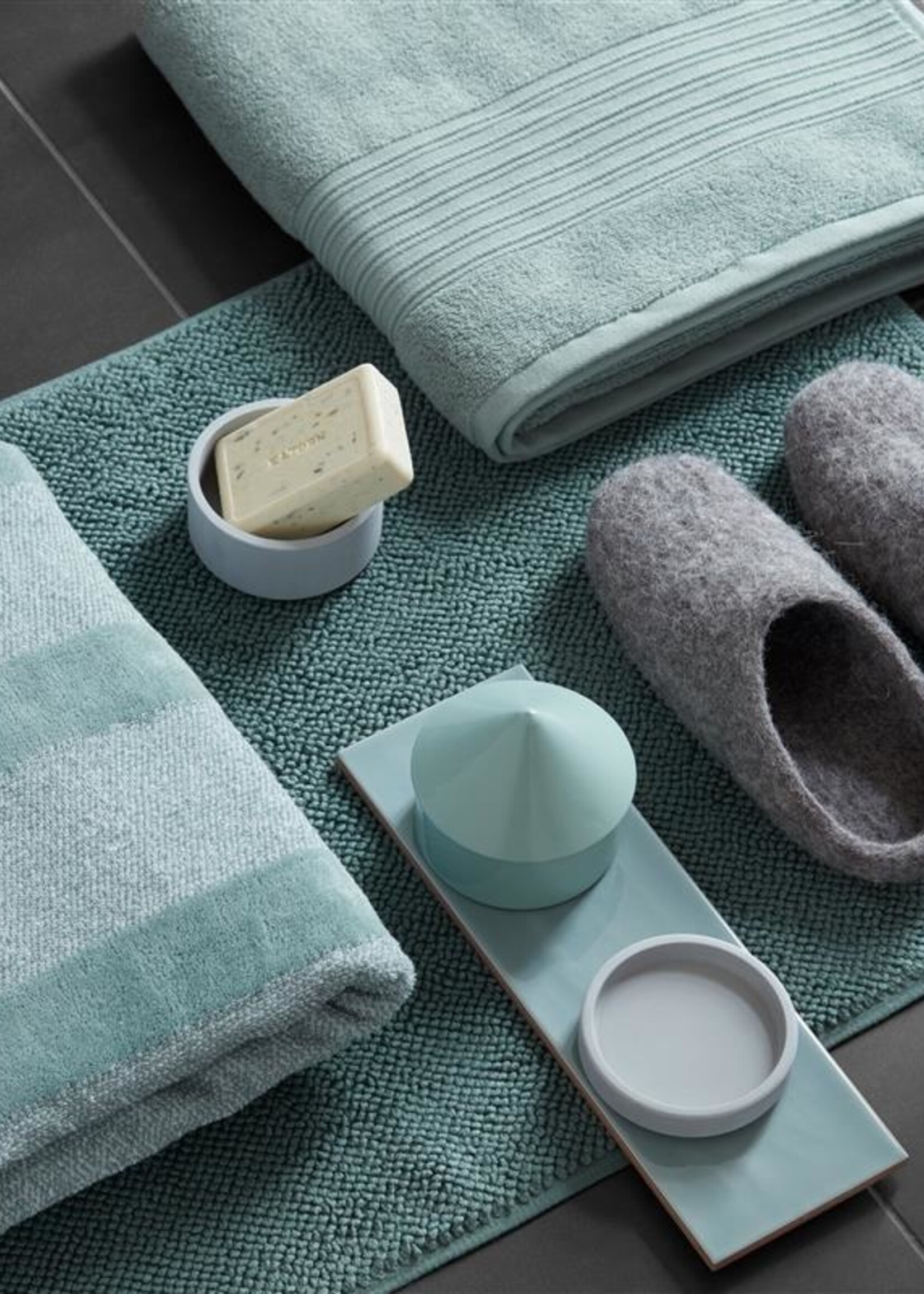 Beddinghouse Sheer Stripe - Groen