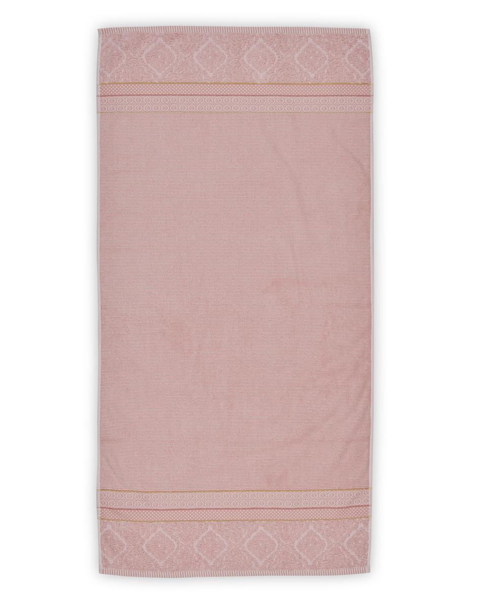 Soft Zellige Badhanddoek - Roze