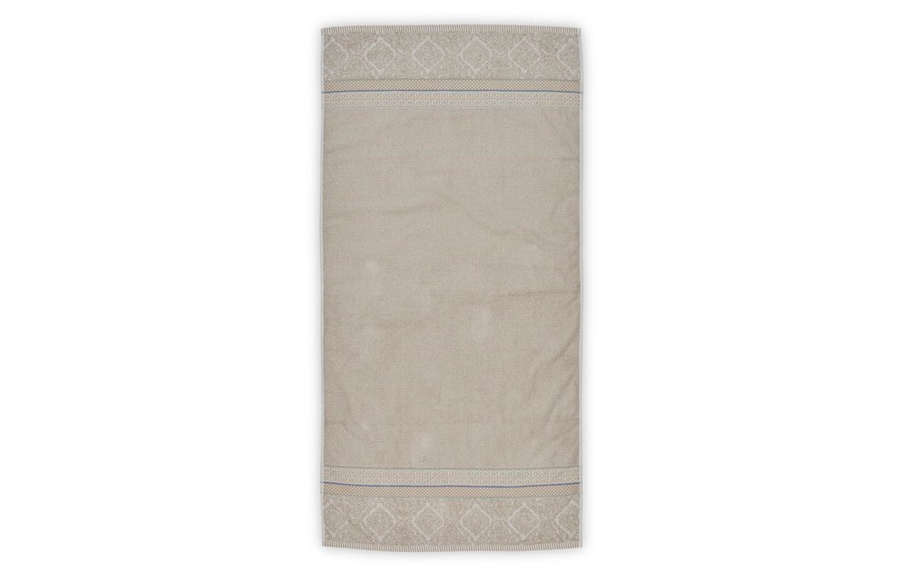 Soft Zellige Badhanddoek - Khaki