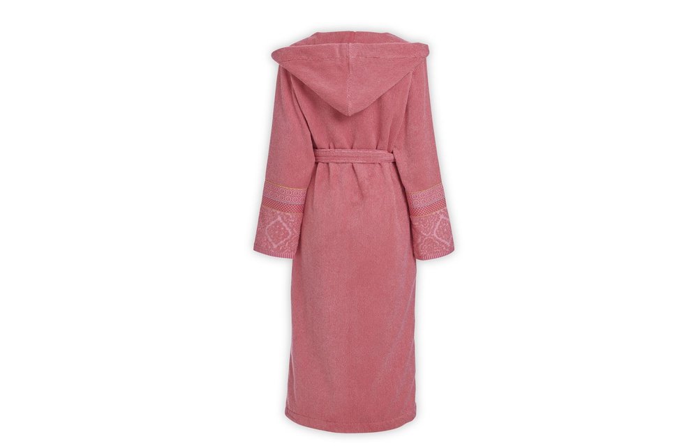 Soft Zellige Badjas - Koraal