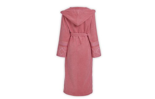 Soft Zellige Badjas - Koraal