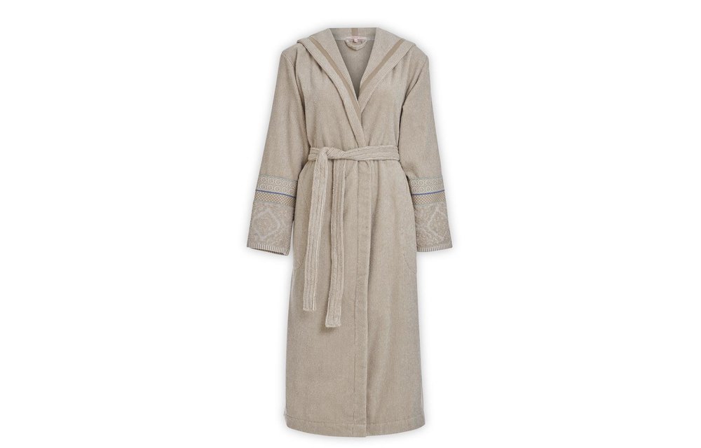 Soft Zellige Badjas - Khaki