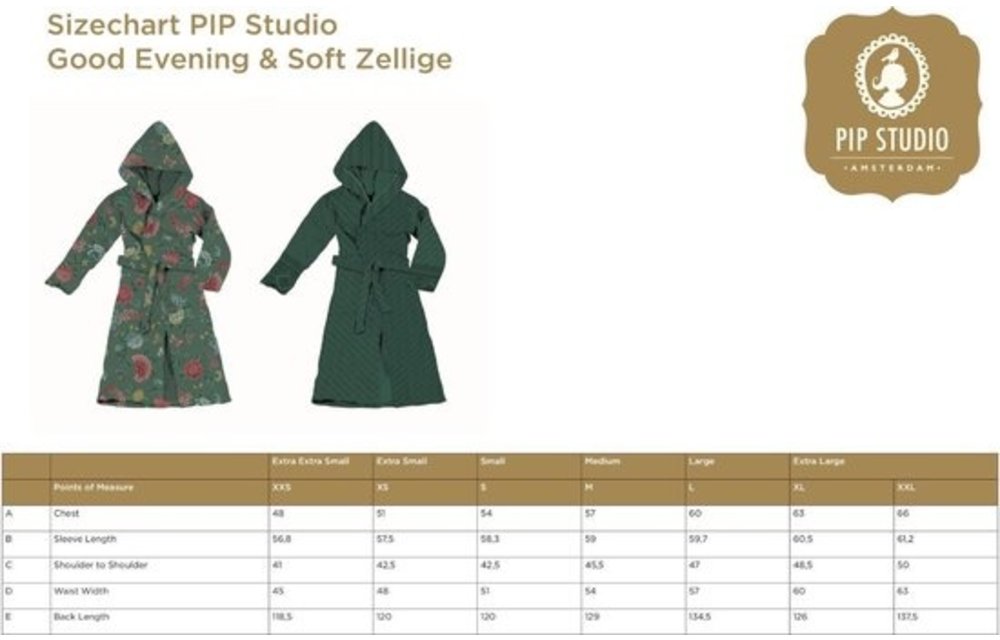 Good Evening Badjas - Groen