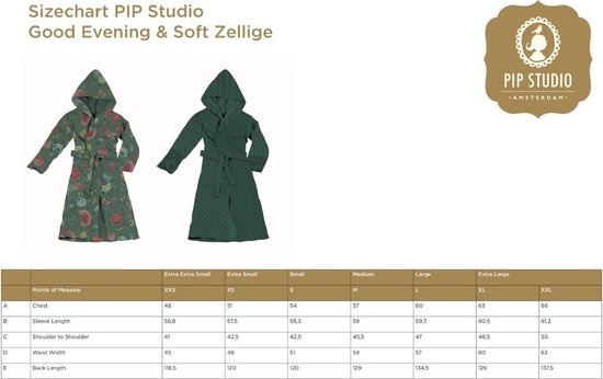 Good Evening Badjas - Groen