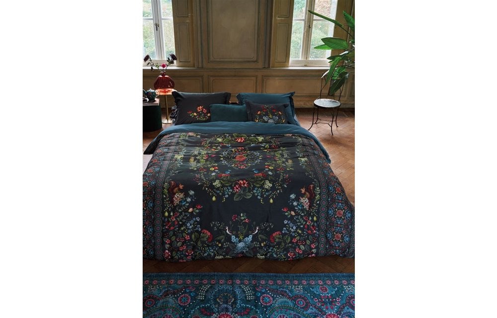 Pip Studio Pip Studio Forest Carpet Rechthoekig Sierkussen - Donkerblauw -  