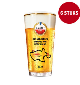 Amstel Gold Race Glas 2024 (6 stuks)