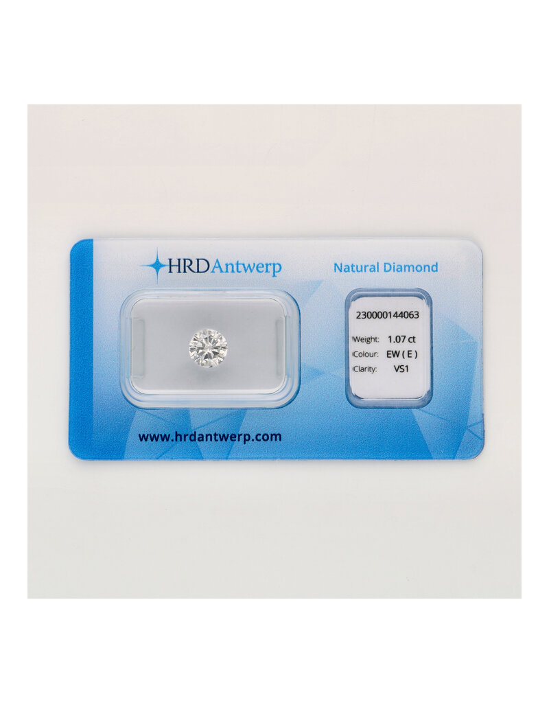 HRD Brilliant - 1.07ct. - E - VS1