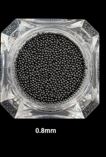 Nailart beads / caviar Black