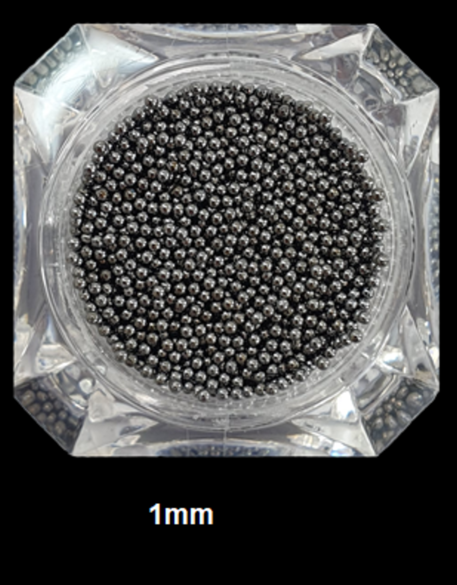 Nailart beads / caviar Black