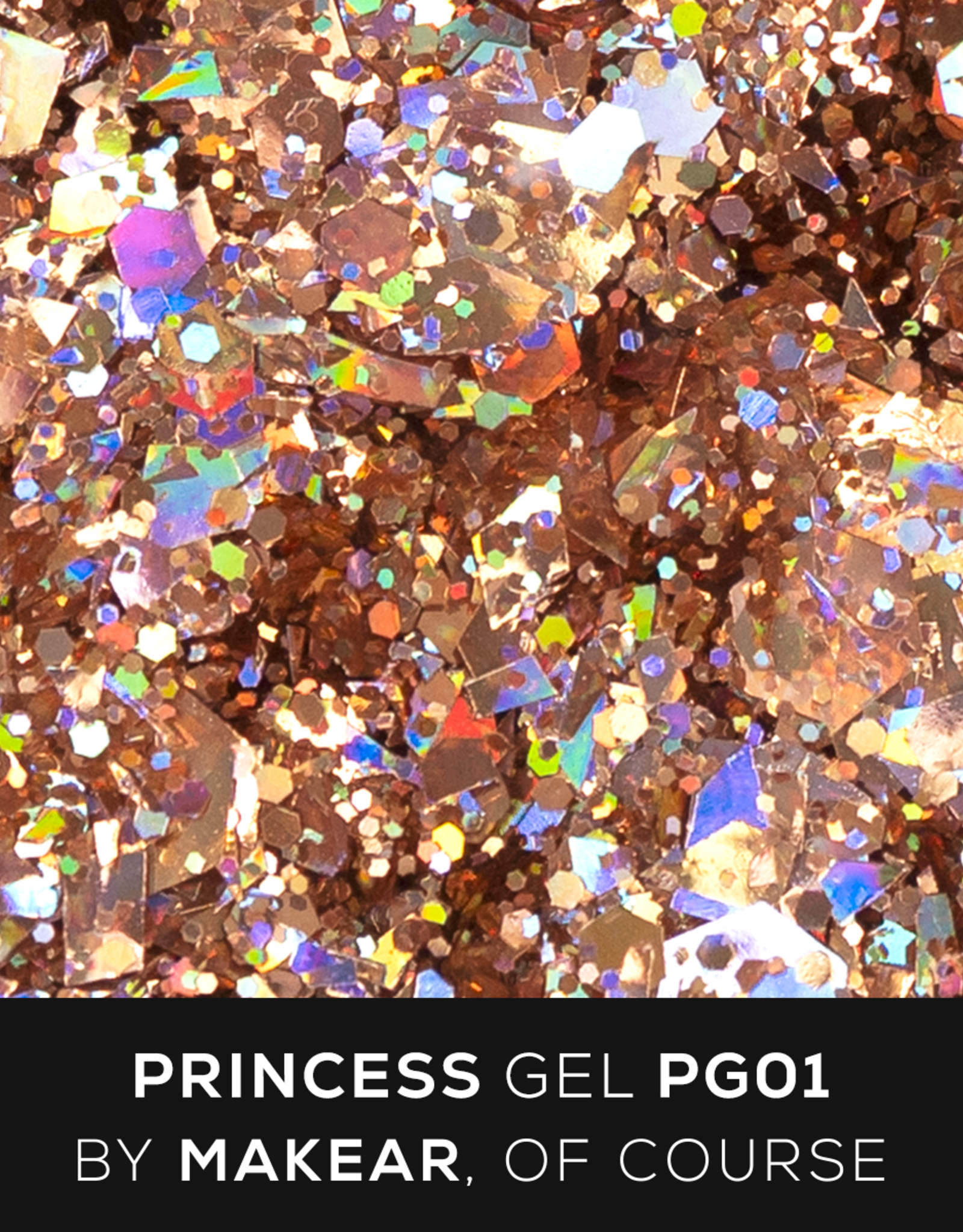 PG01 Princess Gel - Gold 5ml