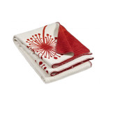 Pluizige katoenen yogadeken (GOTS)