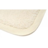 Yogamat Schapenwol BIO 75x200x2cm - met bies