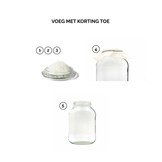 Waterkefir Startpakket extra - Let op! Het Startpakket wordt geleverd met 5 gram gedroogde waterkefirkorrels