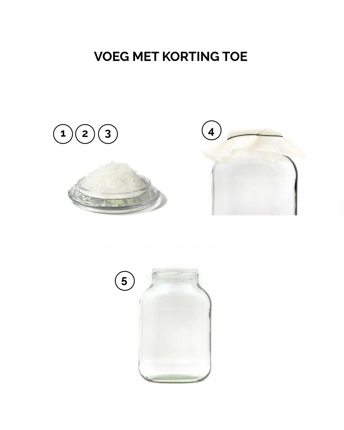 Waterkefir Startpakket extra - Let op! Het Startpakket wordt geleverd met 5 gram gedroogde waterkefirkorrels