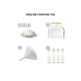 Waterkefir Startpakket Basis - Let op! Het Startpakket wordt geleverd met 5 gram gedroogde waterkefirkorrels