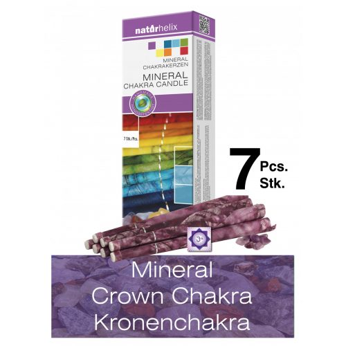 Lichaamskaarsen Kruinchakra / Violet