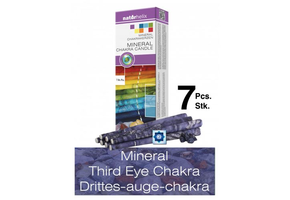 Lichaamskaarsen Derde oog chakra / Indigo