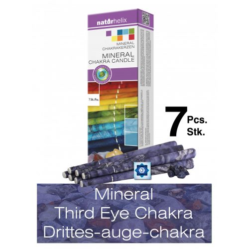 Lichaamskaarsen Derde oog chakra / Indigo