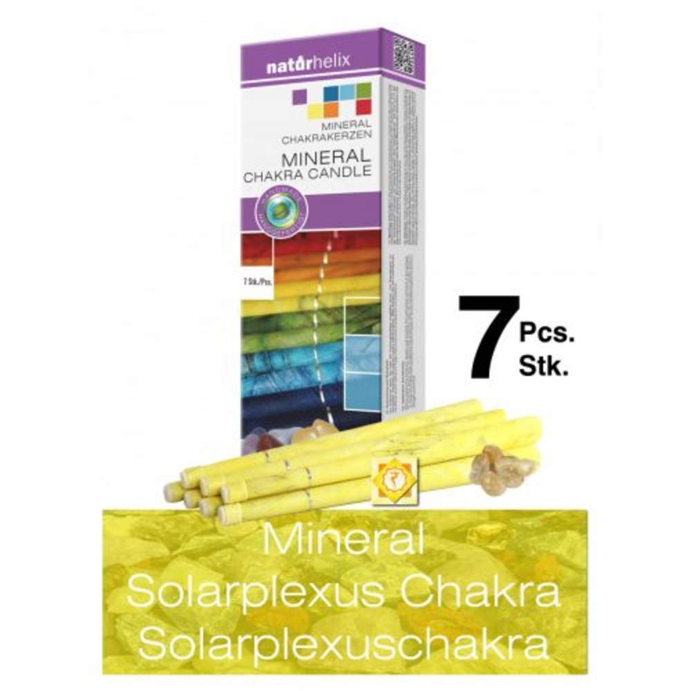 Zonnevlecht Chakrakaarsen | 7st. | Geel - Mani Vivendi