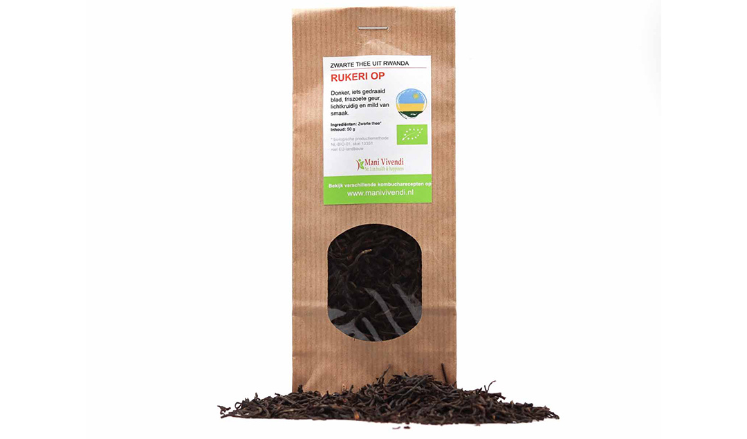 Biologische zwarte thee Rukeri opa Organic