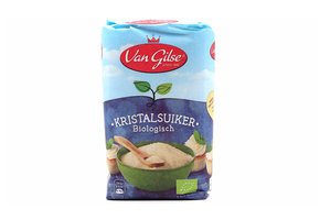 Biologische halfwitte kristalsuiker