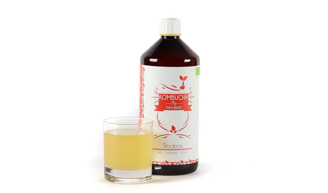 BIO Kombucha Rooibos kant-en-klaar - 1 liter