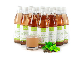 BIO Kombucha Groene Thee - 11 + 1 gratis