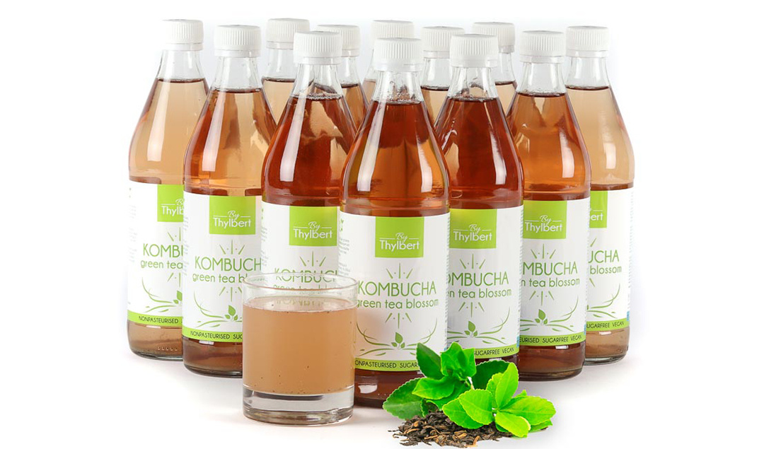 BIO Kombucha Groene Thee - 11 + 1 gratis