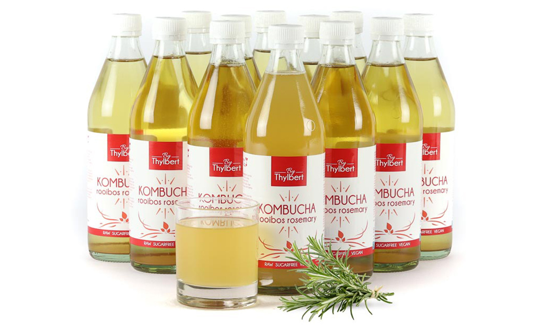 BIO Kombucha Rooibos 12 x 50 cl - 11 + 1 gratis