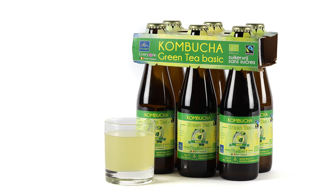 BIO Kombucha Green Tea Basic 6 x 25 cl