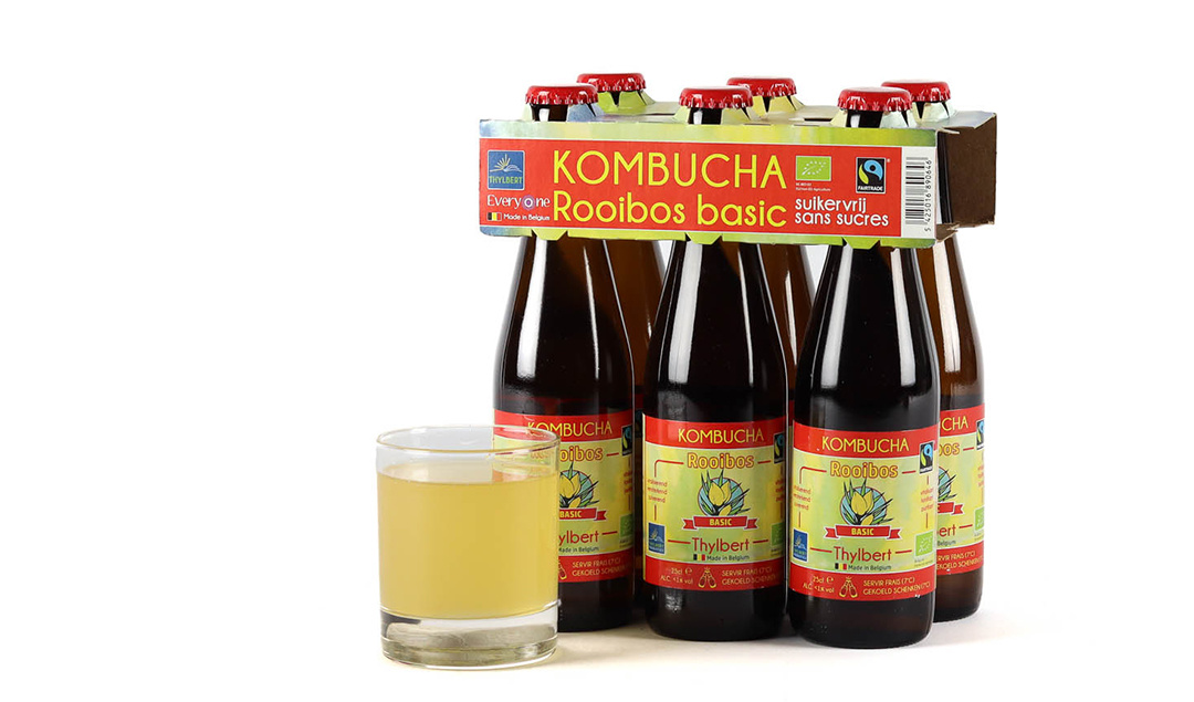 BIO Kombucha Rooibos Basic 6 x 25 cl