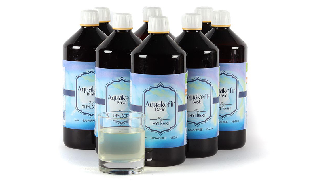 BIO Waterkefir Aqua kant-en-klaar - 8 x 1 liter