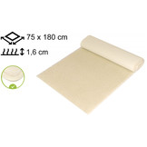 Yogamat Schapenwol 75x180x1,6cm - met bies