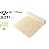 Yogamat Schapenwol 90x200x2cm - met bies