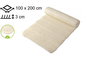 Yogamat Lichtgewicht 100x200x3cm - met bies
