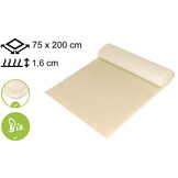 Yogamat Schapenwol BIO 75x200x1,6cm - met bies