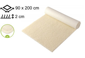 Yogamat Premium 90x200x2cm - met bies