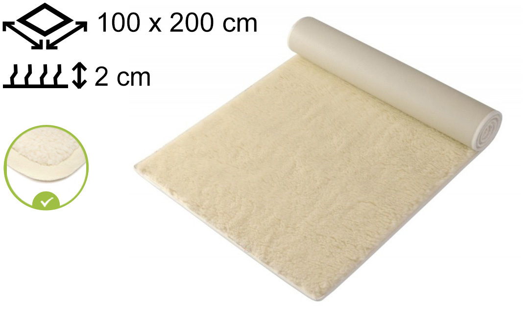 Yogamat Outdoor 100x200x2cm - met bies