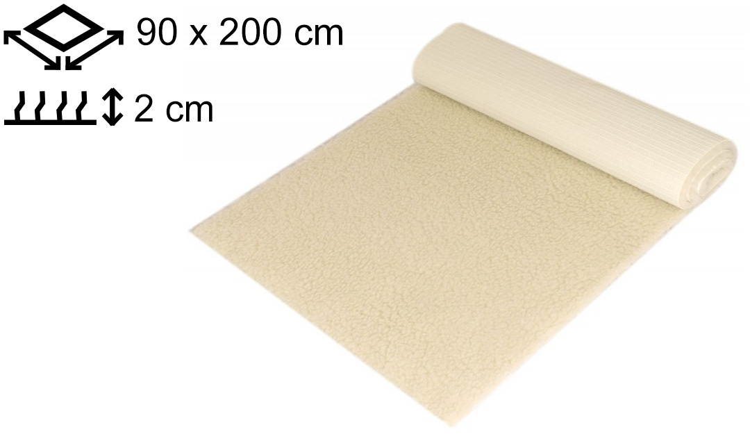 Yogamat Anti-allergie 90x200x2cm