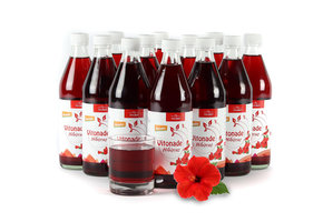 BIO frisdrank Blossom Hibiscus - 11 + 1 gratis