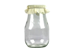 Glazen 2,7 liter kombucha of kefirpot