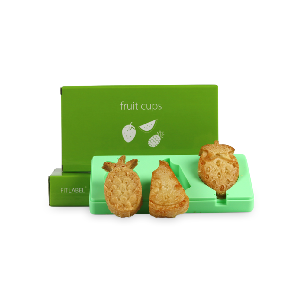 Fruit Cups om ijsjes en koekjes te maken Mani Vivendi