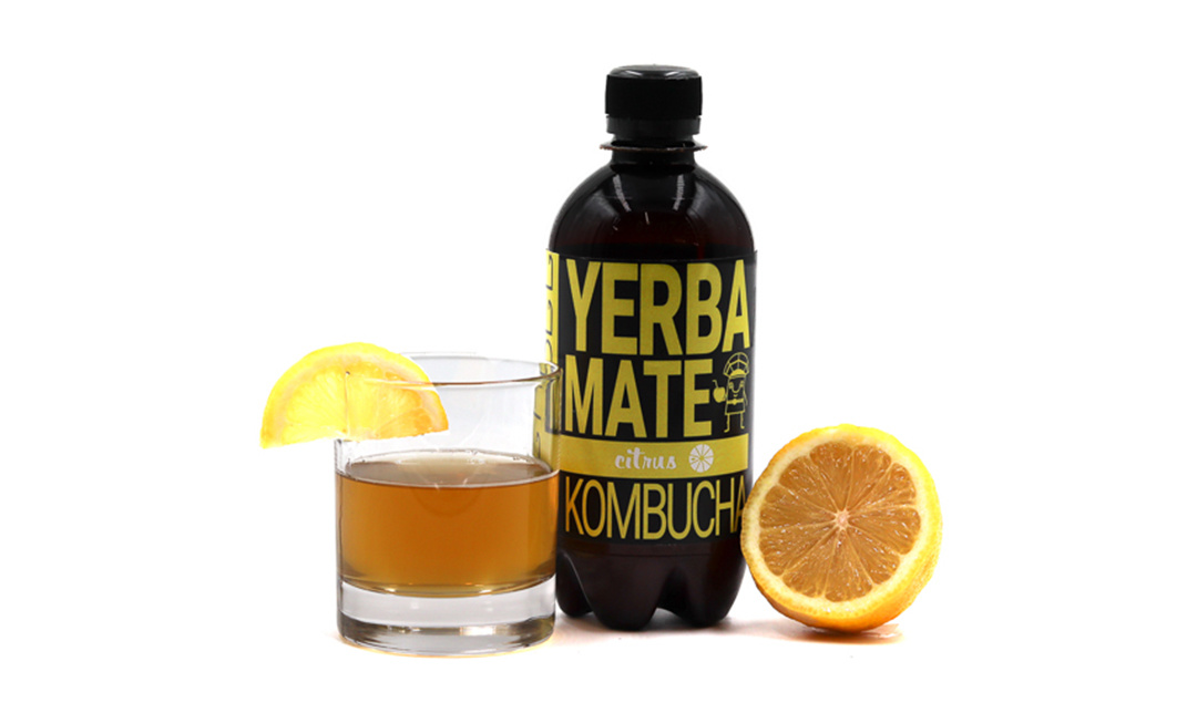 Yerba Mate Kombucha Citrus - Organic - 400ml