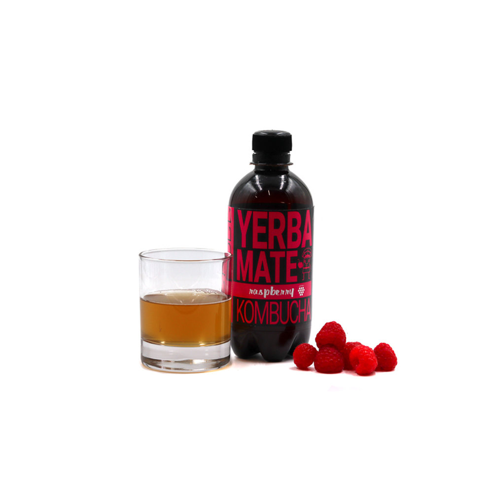 Yerba Mate Kombucha Raspberry - Organic - 400 ml - Mani Vivendi - Mani ...