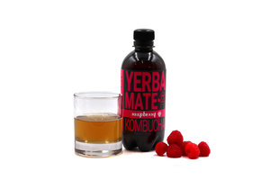 Yerba Mate Kombucha Raspberry - Organic