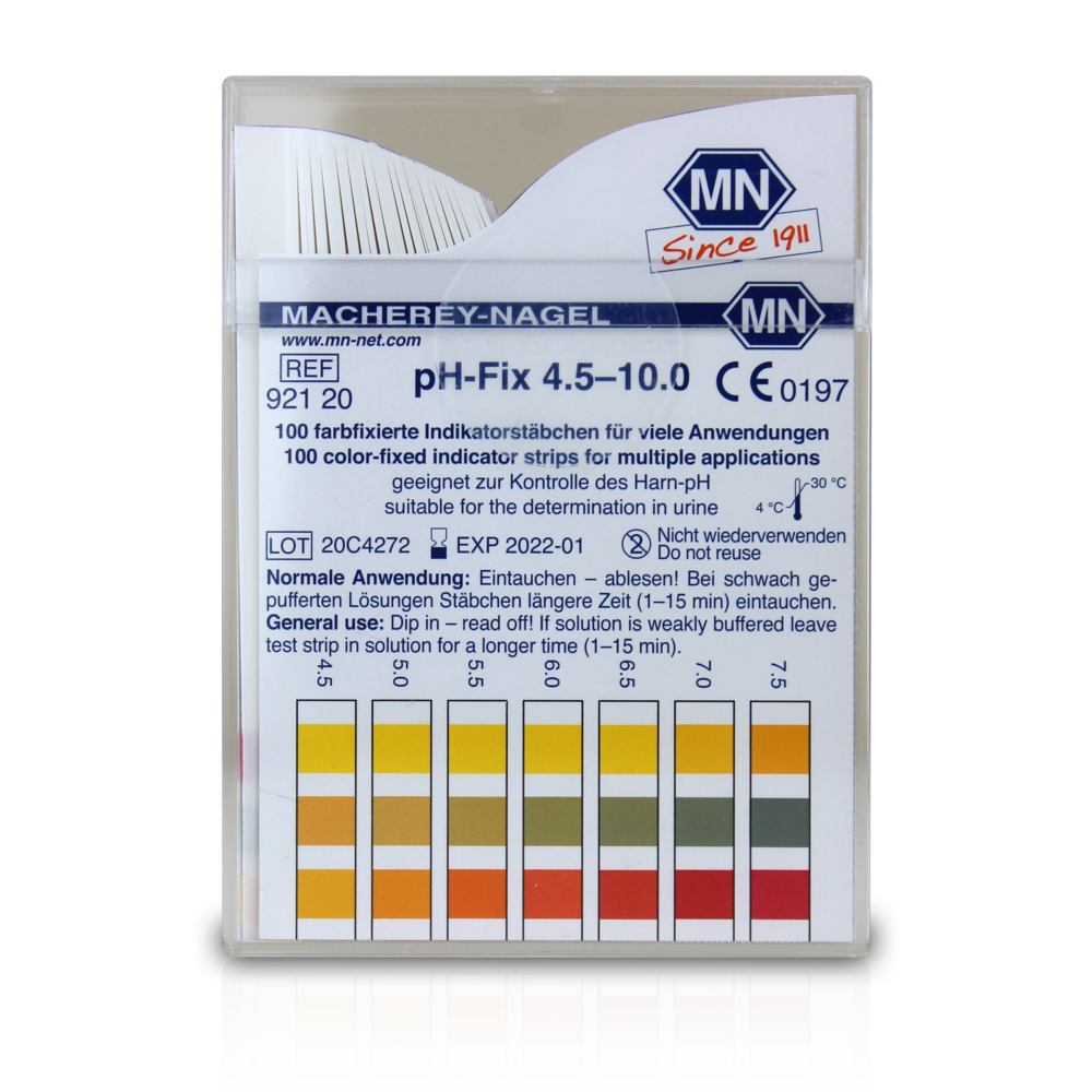 PH Test strips Meet eenvoudig binnen een seconde je zuurgraad Mani