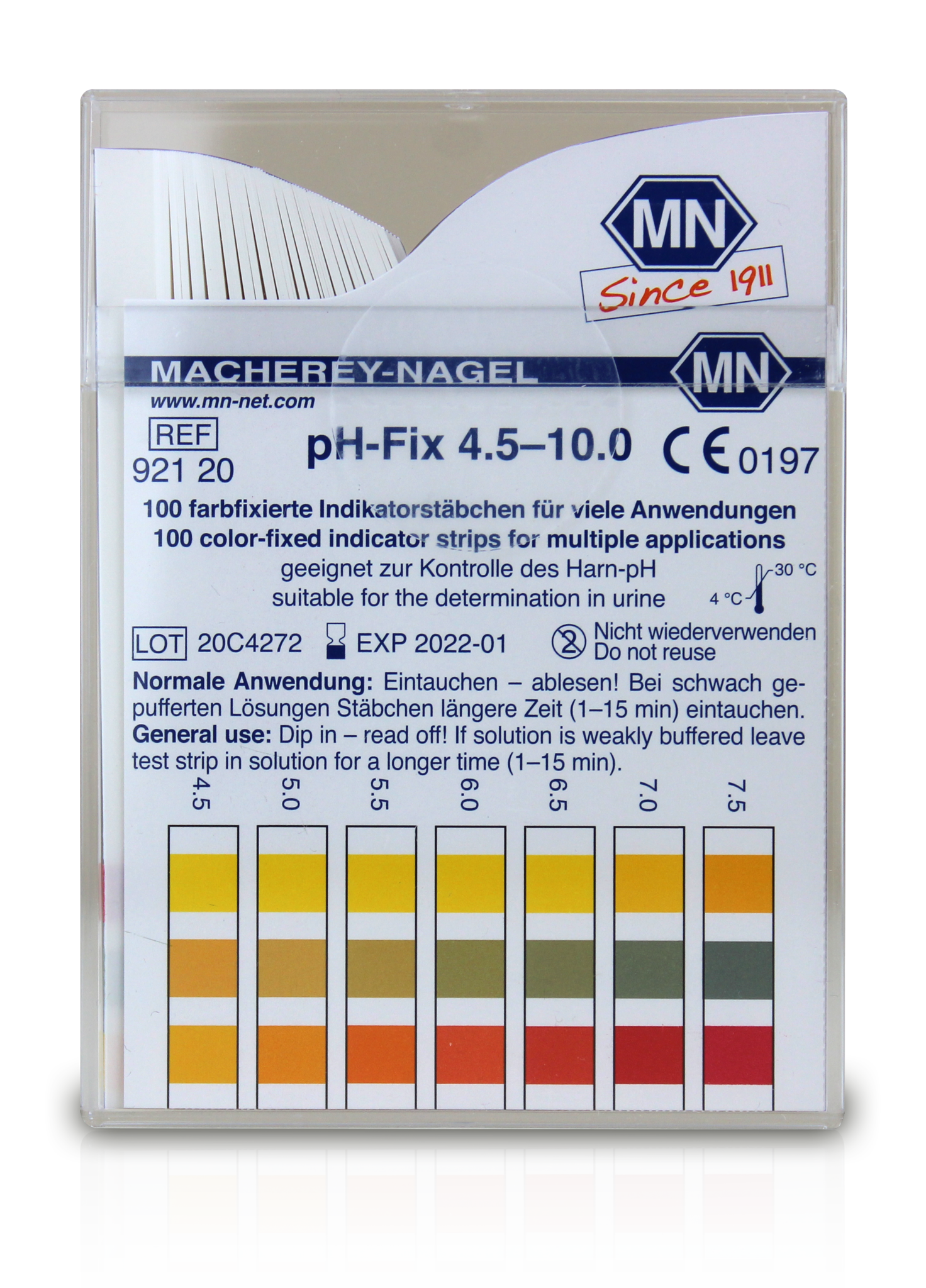 pH Test strips - Meet eenvoudig binnen een seconde je zuurgraad