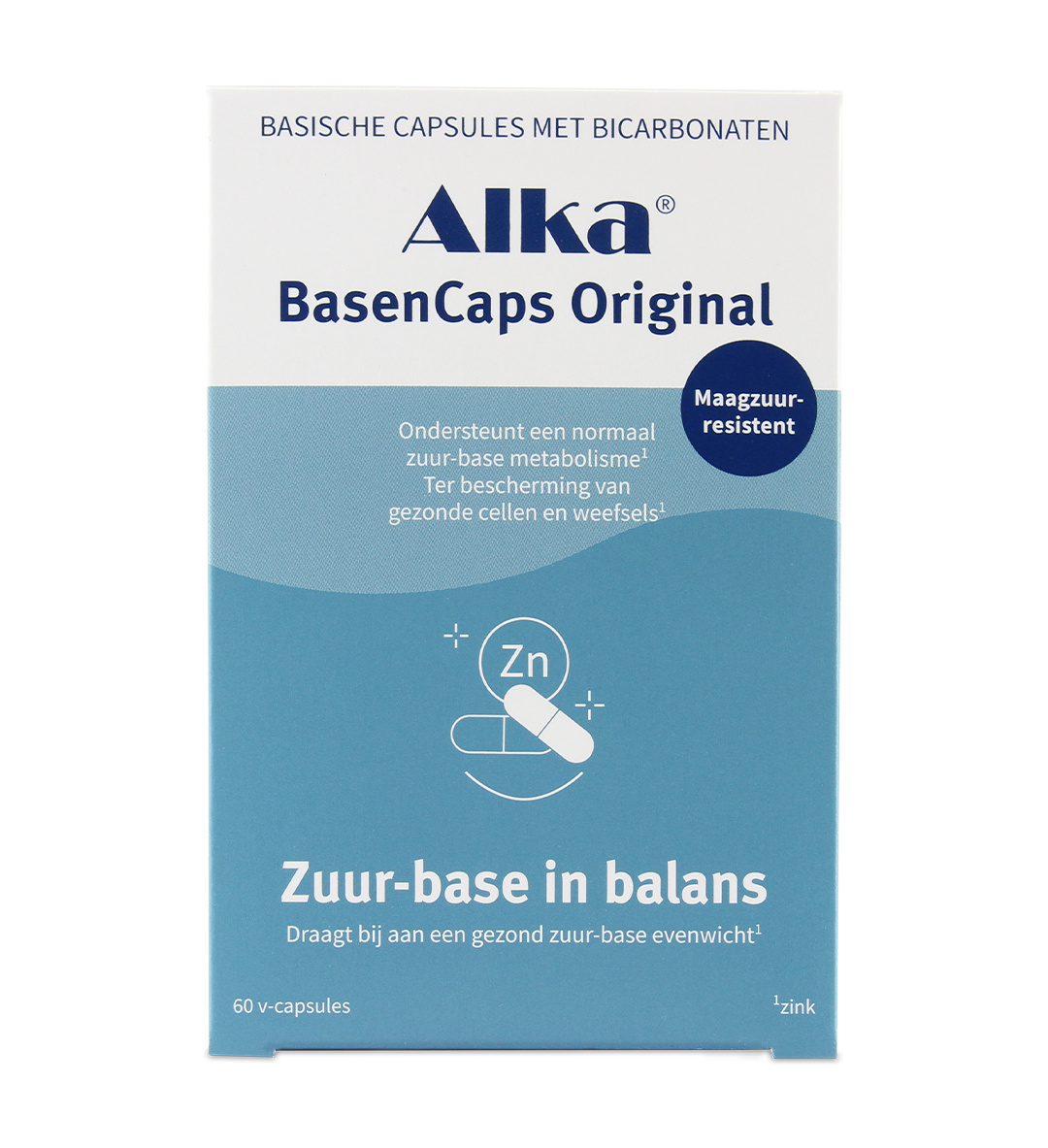 Alka Tabs Original: Basische capsules met Bicarbonaten - 60 capsules